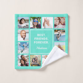 Texto personalizado y sus fotos lavan la ropa