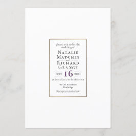 TEXTO PLANTILLA DE INVITACIÓN 1 ELEGANTE CLÁSICO