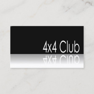 Texto reflexivo - 4x4 Club - Tarjeta de presentaci