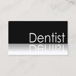 Texto reflexivo - Dentista - Tarjeta de visita