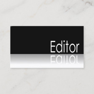 Texto reflexivo - Editor - Tarjeta de presentación