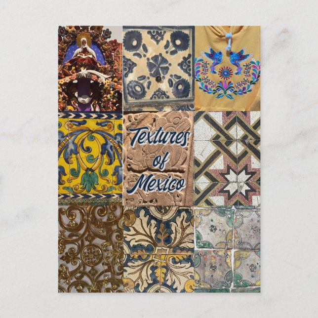 Textos de la postal de viaje de la Ciudad de Méxic (Anverso)