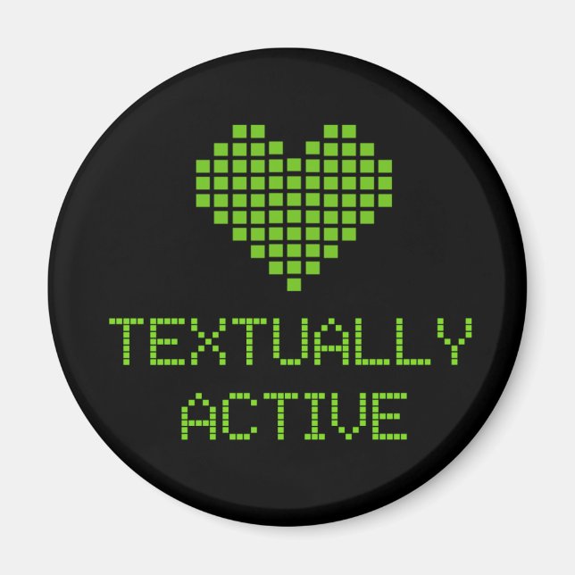 Textualmente Activo - imán (Frente)