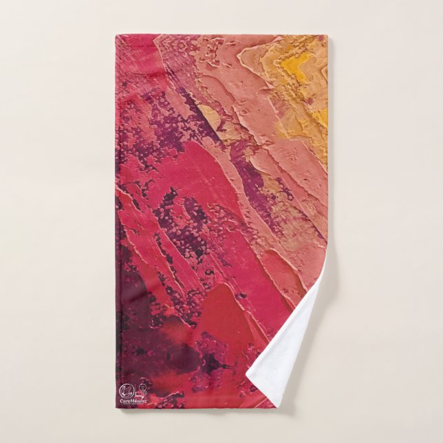 Textura #20 de obra Horizonte (Toalla de mano)