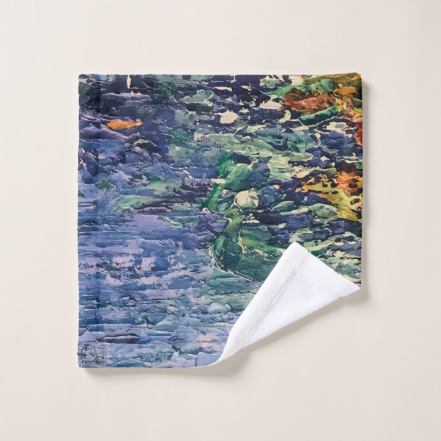 Textura #22 de obra Amanecer (Toallita)