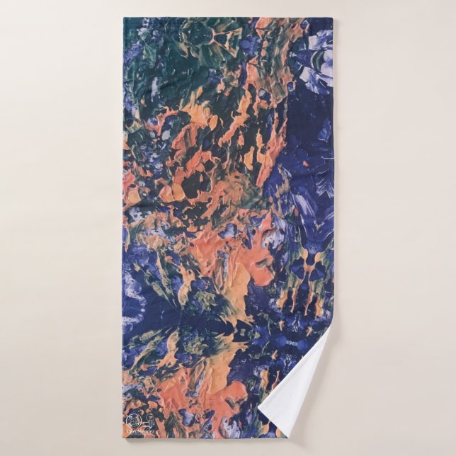 Textura #25 de obra Horizonte (Toalla de baño)