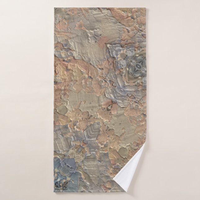 Textura #2 de obra Amanecer (Toalla de baño)