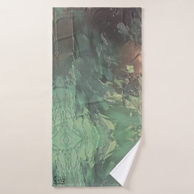 Textura #7 de la obra Nuit (Toalla de baño)