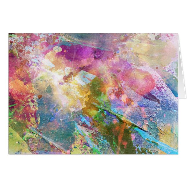 Textura abstracta del grunge con la pintura 3 de (Anverso (Horizontal))