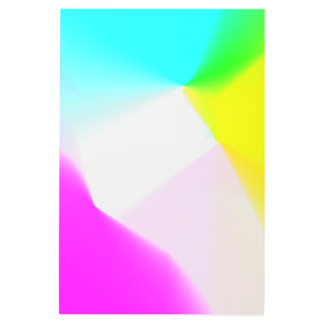 TEXTURA AZUL AMARILLA ROSA ABSTRACTA ARTE METALIZA (Anverso)