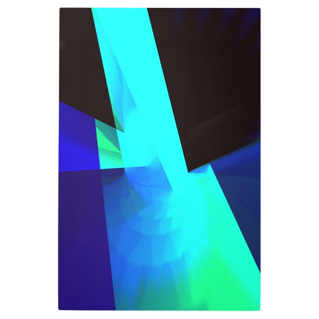 TEXTURA DE ABSTRACTO AZUL NEGRO ARTE METALIZADO (Anverso)