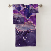 Textura de Ágata Brillante Púrp