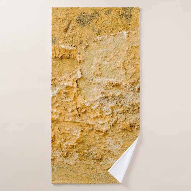 Textura de arenisca antigua.piedra, textura, abstr (Toalla de baño)