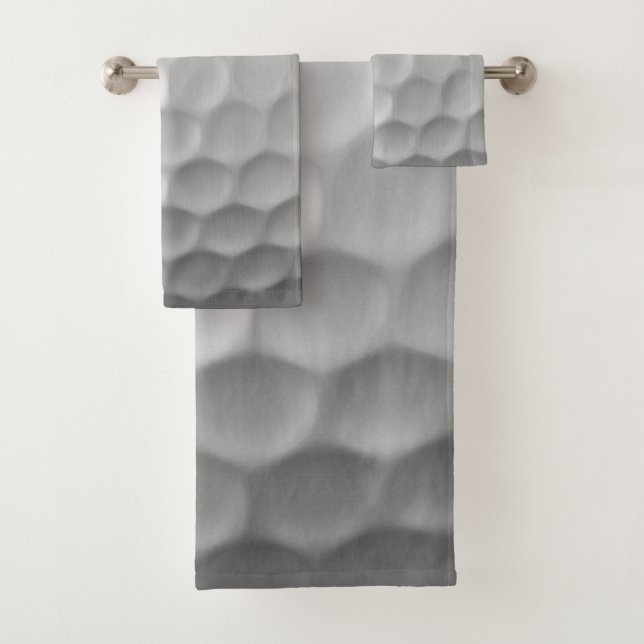 Textura de Bola de Golf Blanca con Hoyuelos (In situ)