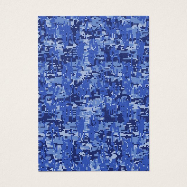 Textura de camuflaje de camo digital azul de la ma (Frente)