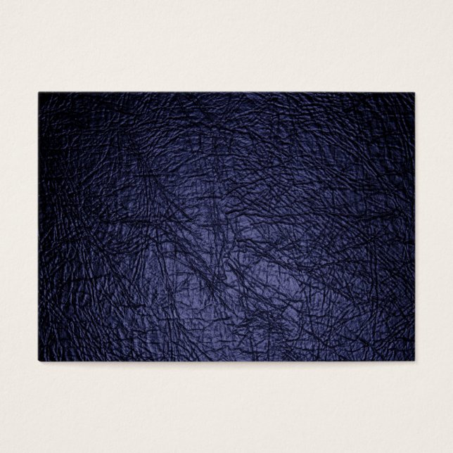 textura de cuero azul marino (Frente)