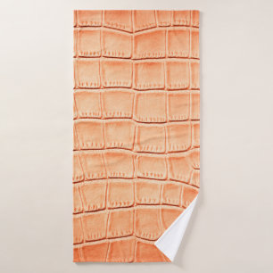 Textura de cuero de cocodrilo marrón claro