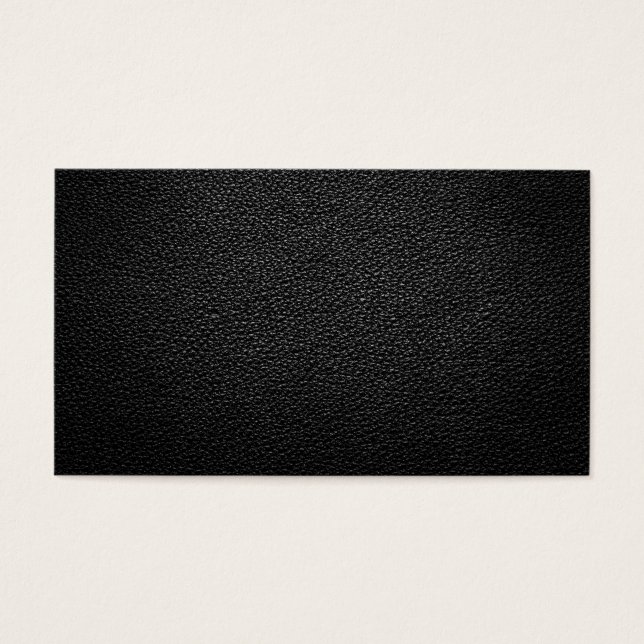 Textura De Cuero Negro Para El Fondo (Frente)