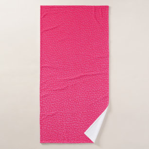 Textura de cuero rosa