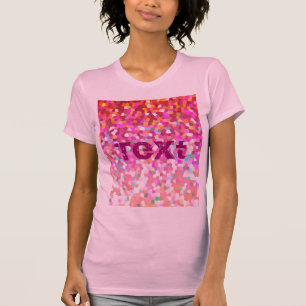 Textura de la chispa del mosaico de la camiseta