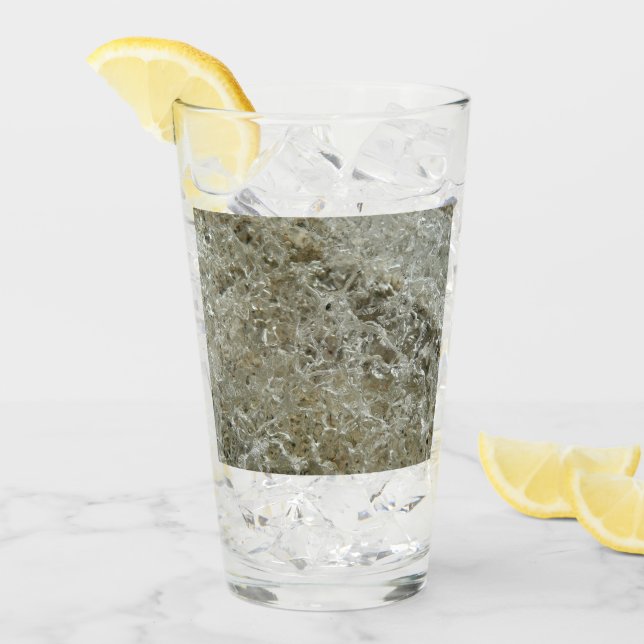 Textura De La Naturaleza Del Resumen De Hielo Glac (Anverso (hielo))