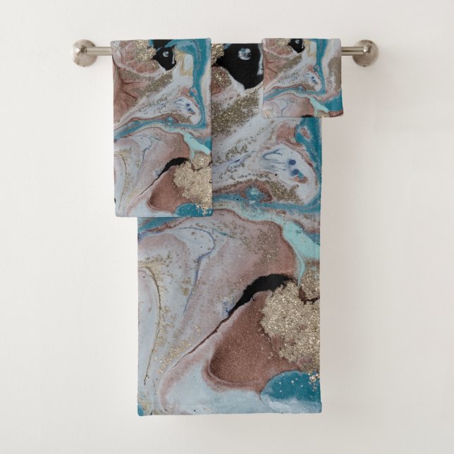 Textura de mármol de oro de Guay (In situ)