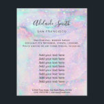 textura de mármol pastel Volante<br><div class="desc">salón de belleza viajero profesional de maquillaje</div>
