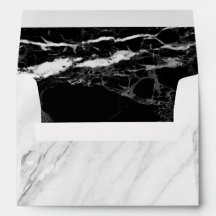 Textura de Piedra de Mármol Blanco Negro 5x7