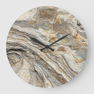 Textura de piedra de roca reloj grande
