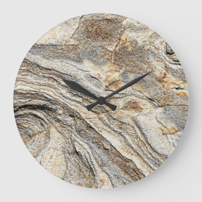 Textura de piedra de roca reloj grande (Anverso)