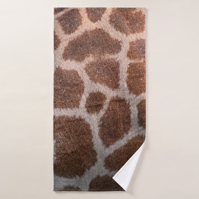 Textura de piel de jirafa (Toalla de baño)