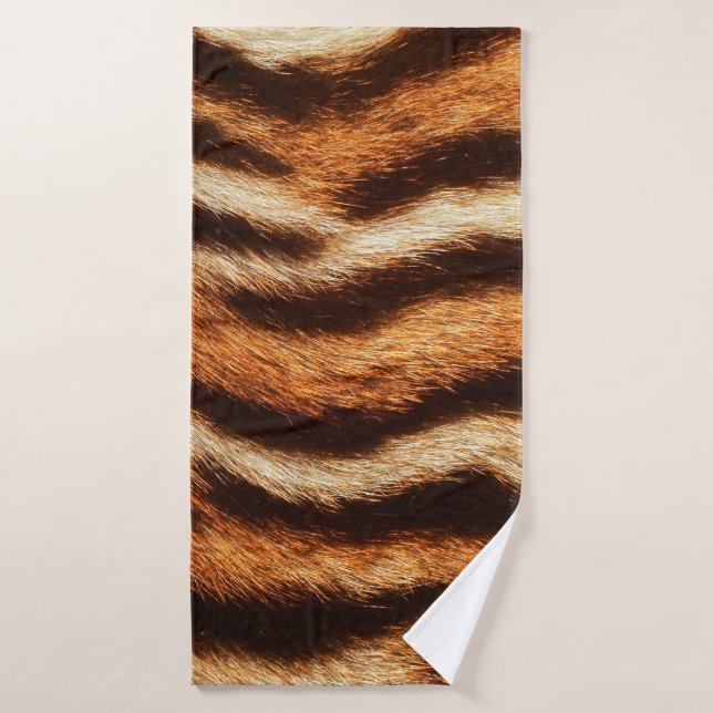 textura de piel de tigre (Toalla de baño)