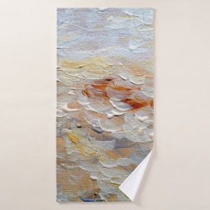 Textura de pinturas de aceite, fondo de arte fino,