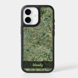 Textura de roca verde de geología Foto