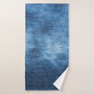 Textura de vaqueros de denim azul