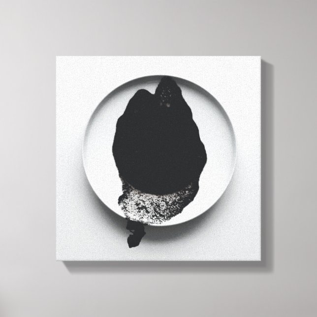 Textura del café monocromo del arte abstracto 10 (Anverso)