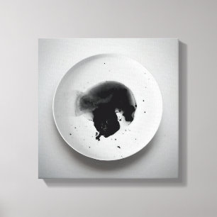 Textura del café monocromo del arte abstracto 11