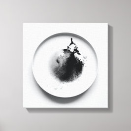 Textura del café monocromo del arte abstracto 13