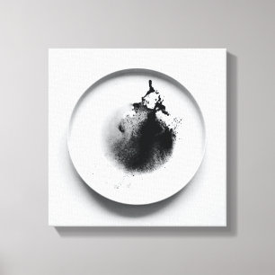 Textura del café monocromo del arte abstracto 13