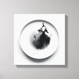 Textura del café monocromo del arte abstracto 13