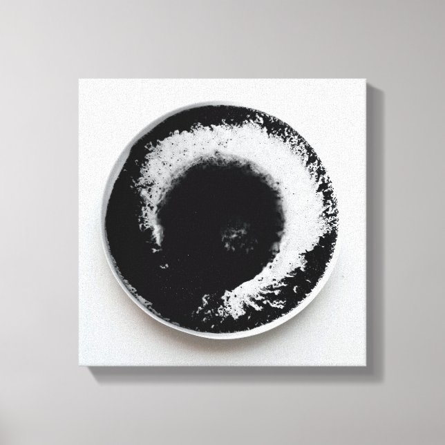 Textura del café monocromo del arte abstracto 15 (Anverso)