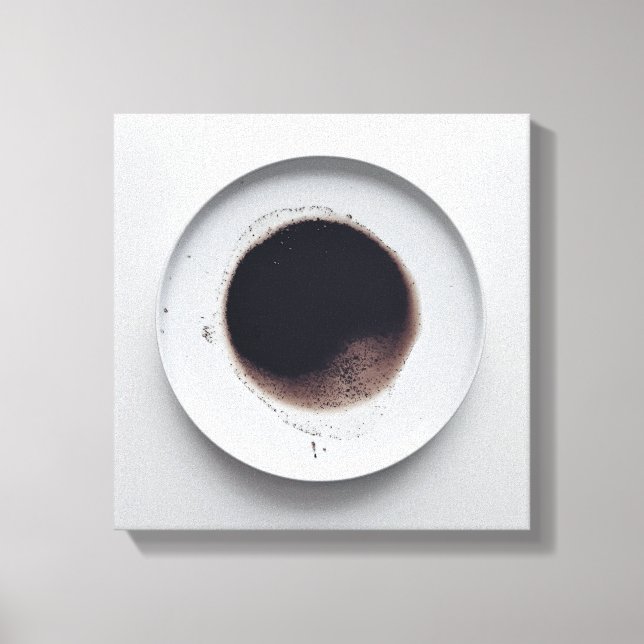 Textura del café monocromo del arte abstracto 5 (Anverso)