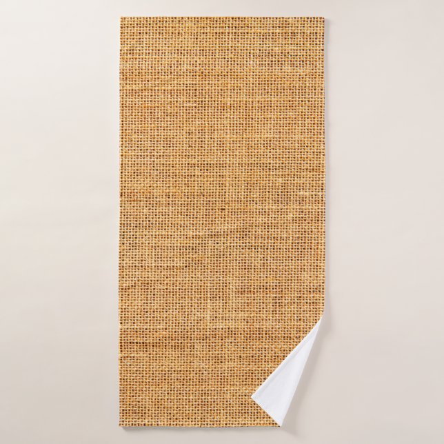 Textura del paño de crema para el fondo (Toalla de baño)