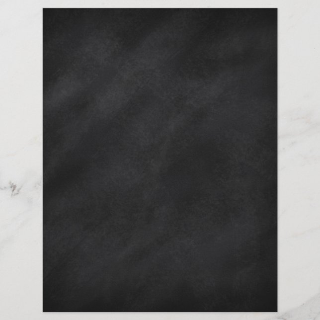 Textura del tablero de papel negro retro (Frente)