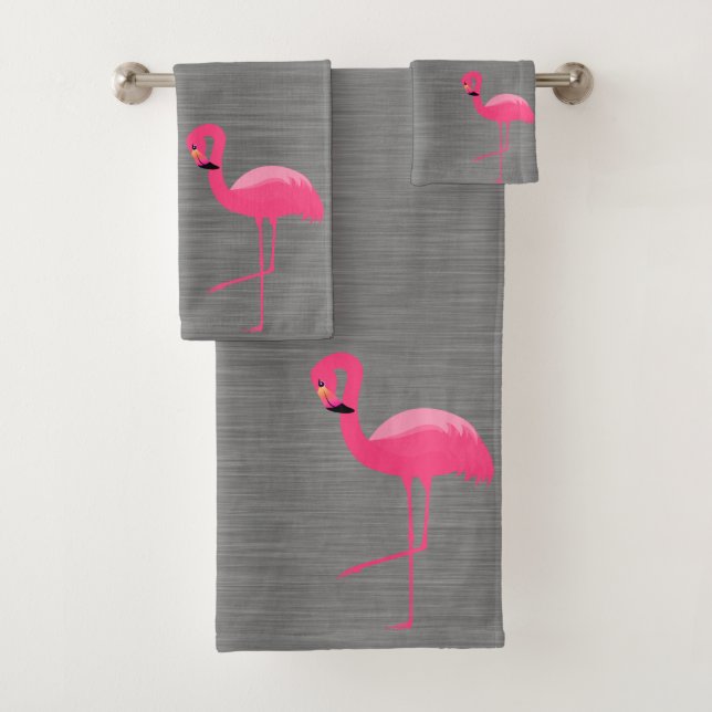 TEXTURA GRIS EN BRUSHED TEXTURE FLAMINGO BAÑO CONJ (In situ)