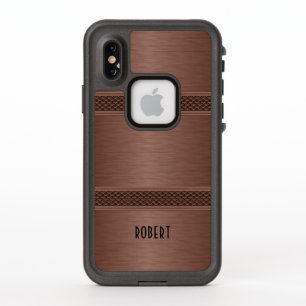 Textura metalúrgica marrón