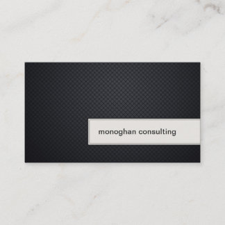 Textura negra moderna de la tarjeta de visita de