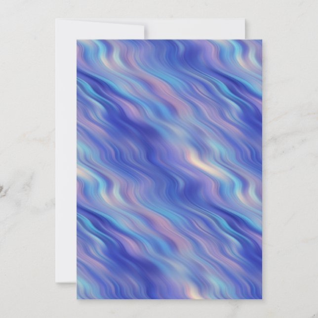 Textura ondulada azul de la gloria de la mañana (Anverso)