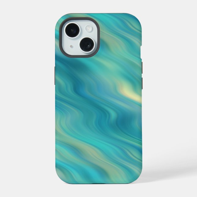Textura ondulada de hidrangea azul (Reverso )