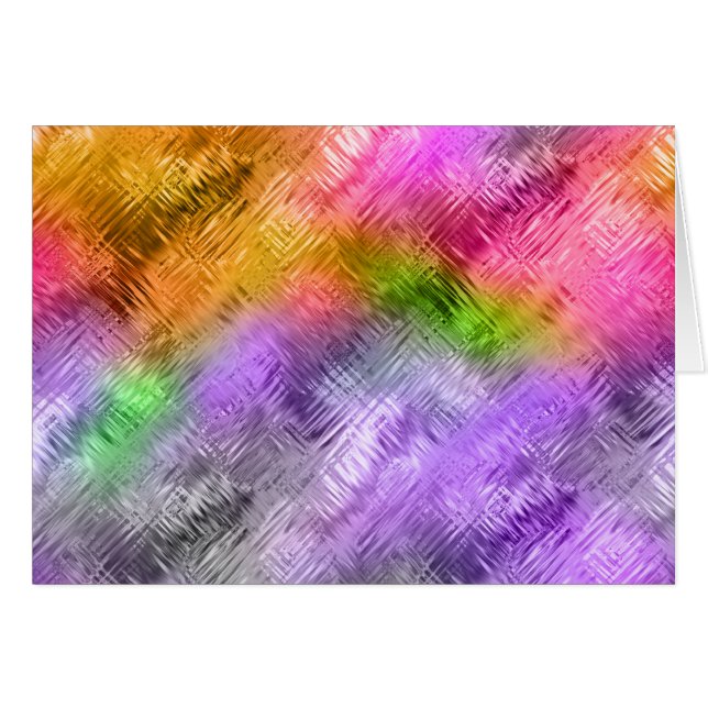 Textura púrpura brillante asimétrica (Anverso (Horizontal))